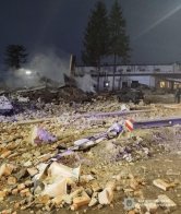 Фото з місця вибуху