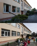 У Львові відновив роботу дитячий садок зруйнований російською ракетою – 01