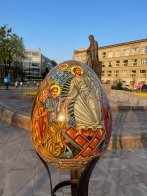 У Львові відкрили виставку вцілілих писанок, що привезли з Київщини – 01