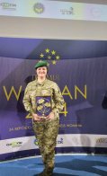 Захисниця зі Львівщини стала лауреаткою міжнародної премії “Woman 2024”