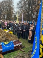 У Стрийській громаді попрощалися із загиблим старшим лейтенантом Василем Леськівим – 10