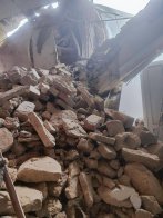 У селі біля Золочева вантажівка в`їхала в будівлю бібліотеки та пошти – 03