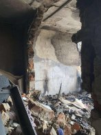 Уламки російської ракети знищили будинок відомого львівського художника – 05