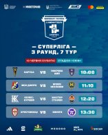 Розклад матчів у 3 раунді