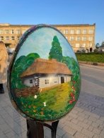 У Львові відкрили виставку вцілілих писанок, що привезли з Київщини – 04
