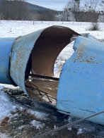Від сильних морозів у селі на Львівщині впала водонапірна вежа – 02