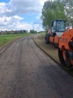 Між двома громадами на Львівщині ремонтують дорогу – 01