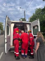 У Дрогобичі дитині під час падіння з велосипеда в нозі застрягла гальмівна ручка – 02