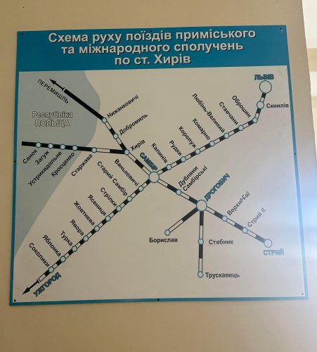 До кінця року на Львівщині запустять ще один міжнародний залізничний маршрут Хирів - Санок – 01