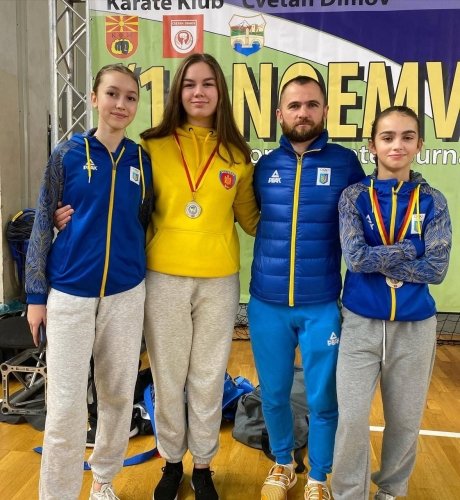 Стриянки привезли додому дві медалі з чемпіонату Європи з карате у Північній Македонії – 02