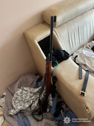 Зброя, яку вилучили правоохоронці
