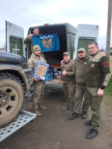Військові, які отримали допомогу від волонтерів із Сокільницької громади