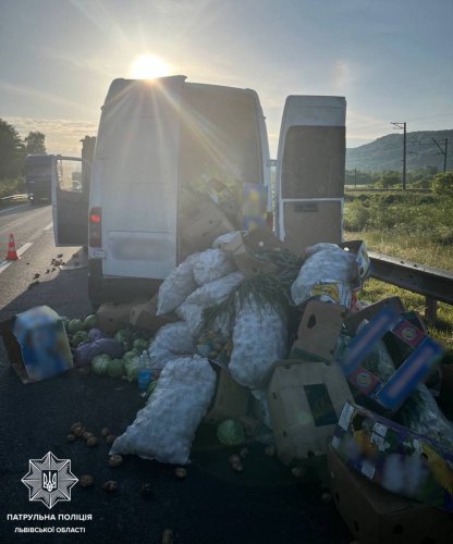 Фото з місця аварії