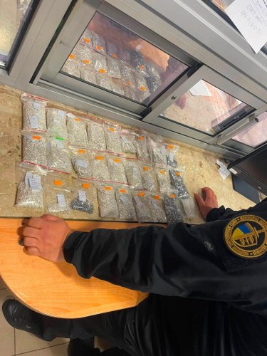 На кордоні з Львівщиною водій сховав під сидінням 8 кг срібних ланцюжків – 01
