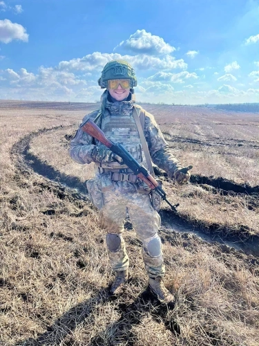 На шоломі пам’яті Гераскевича зображений жовківчанин Андрій Куценко – 02