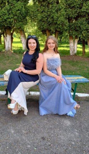 Оксана та іі донька Вікторія 