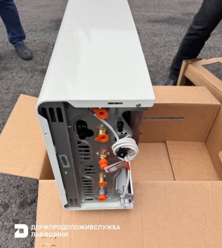 На Львівщині заборонили продаж великої партії газових котлів – 01