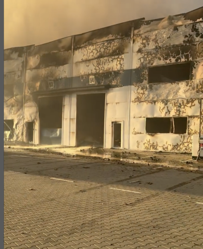 Знищена фабрика Pizza Hot