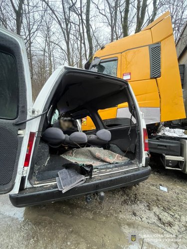 Фото з місця ДТП 