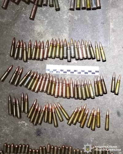 На Стрийщині затримали двох чоловіків зі схованкою зброї та боєприпасів – 01