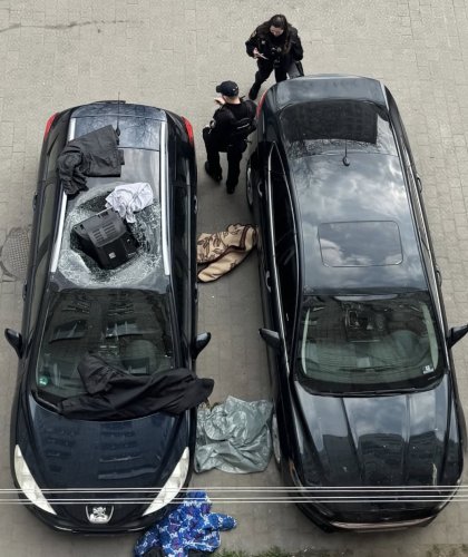 Фото з місця інциденту