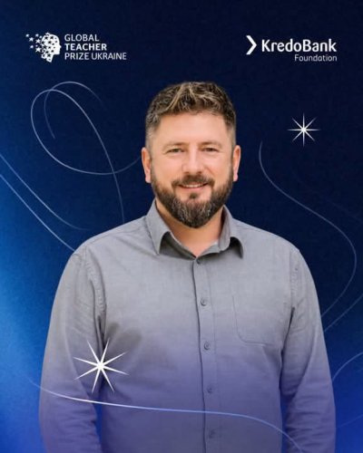 Вчитель із Винників став першим переможцем нової номінації Global Teacher Prize Ukraine – 01