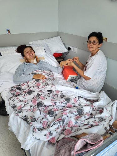 Пацієнтка у палаті