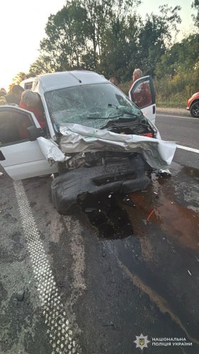 Фото з місця ДТП