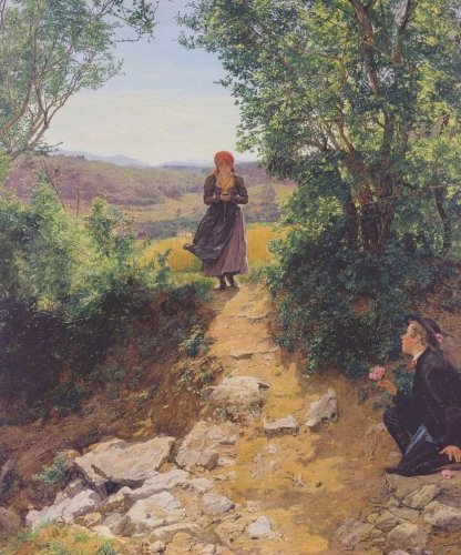 Картина Фердинанда Георга Вальдмюллера «Очікуваний»