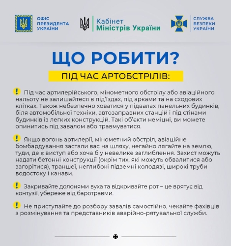 Інформація Служби безпеки України
